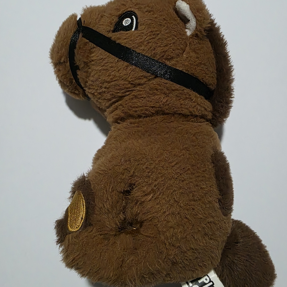 I Play I Learn Horse 9” Snap Bracelet Plush Toy
